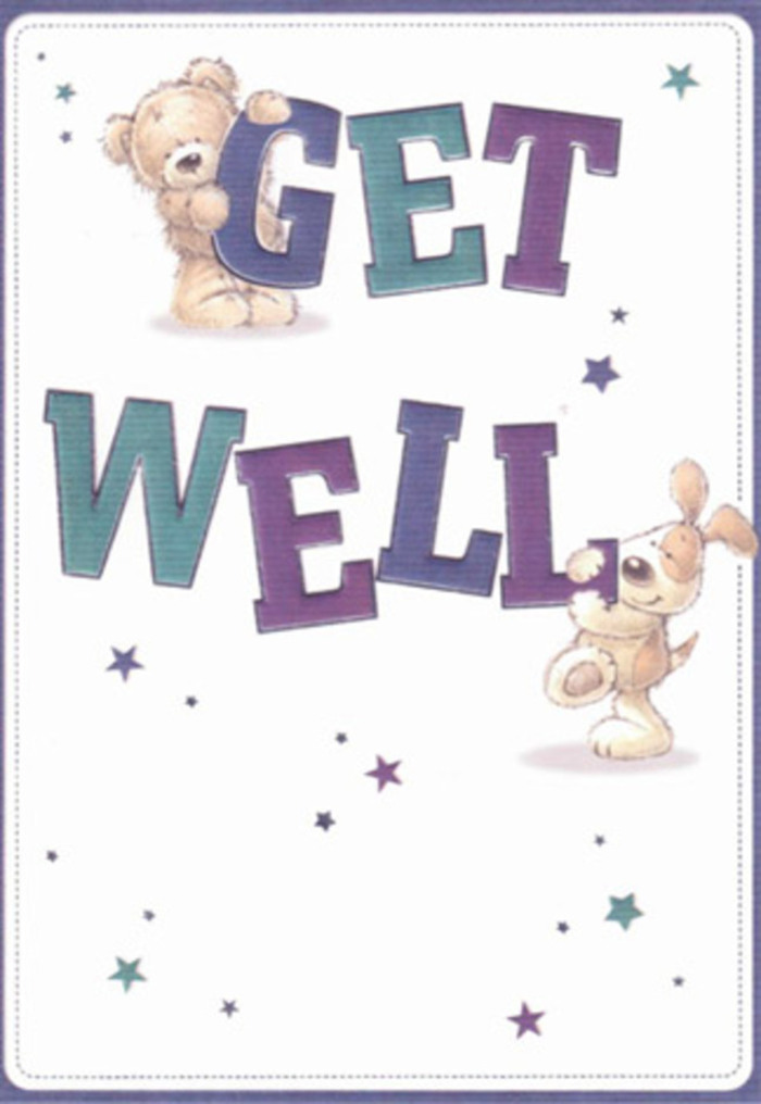 A scene of gentle encouragement unfolds on this charming get well card, where the camaraderie between a friendly bear and a bouncy puppy is celebrated in joyous illustration. Stars, like glimmers of hope, are scattered around them as if wafting good wishes into the Kentish Town breeze. The typography is designed to be both bold and inviting, shades of purple and aquamarine adding cheer and vibrancy to each strong letterform. There's an almost tactile realism to the details: the plush bear boasts a comforting fluffiness, while the puppy's velveteen ears seem ready for a soothing caress, just as a freshly arranged bouquet invites touch and admiration in a Kentish Town living room. The card's light, airy palette mirrors the open morning skies over Hampstead Heath, instilling serenity and a gentle lift to the spirits. Sending this card alongside a handpicked arrangement from a local florist encapsulates the heartfelt warmth and optimism our community values-combining the visual delight of playful illustration with the restorative power of genuine care. Designed for moments when encouragement is needed most, this card offers a dose of positivity, making recovery feel a little less daunting and a little more shared.